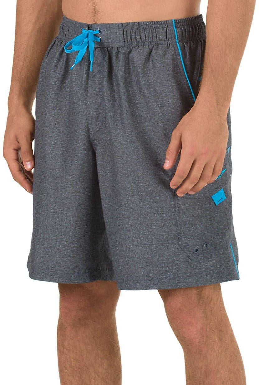 Speedo Mens 9 New Marina Volley Swim Shorts XX Large Heather