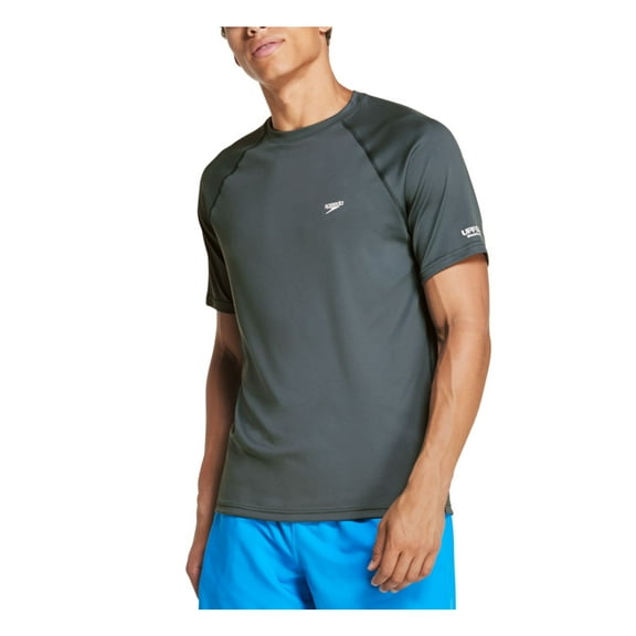 Speedo Mens Crewneck TurboDri Rashguard