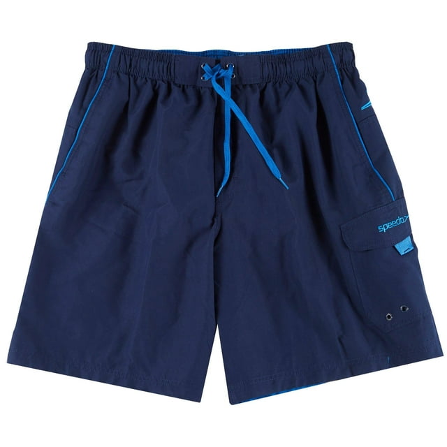 Speedo Men's Swim Trunk Knee Length Marina Volley Speedo Navy XLarge