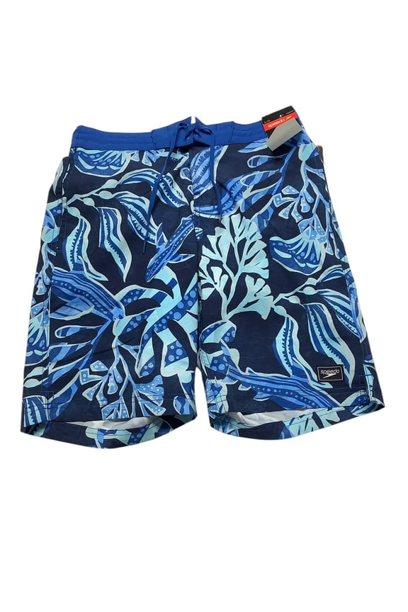 Mens Regular fit Board Shorts Swimwear Medium / 9 Blue