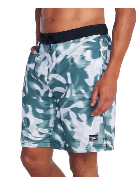 Mens Regular fit Swim Trunks Swimwear Small Grey