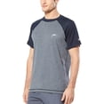 thumbnail image 1 of Speedo Mens Sun Protection Tee L, Blue, 1 of 2