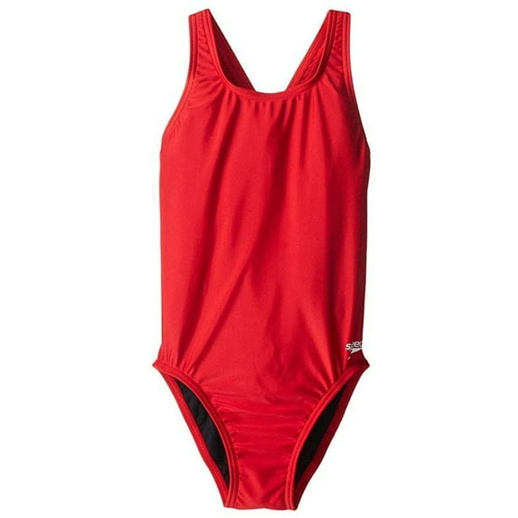 Speedo Girl s Swimsuit One Piece ProLT Super Pro Solid Youth Speedo Red 20