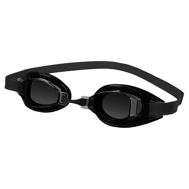 Speedo Vanquisher 2.0 Swim Goggles - Black/Smoke, Anti-fog, UV