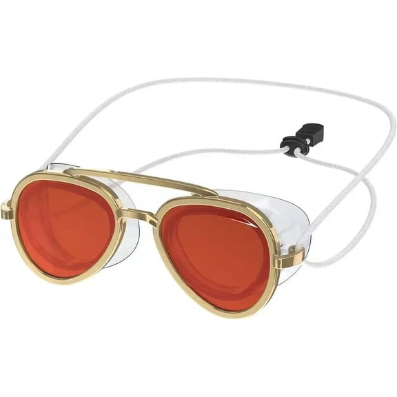 Speedo Sunny G Mirrored Swim Goggles for Adults, Anti-Fog UV Protection, Comfee Bungee Strap, Unisex, Ideal for Pool Games & Outdoor Fun