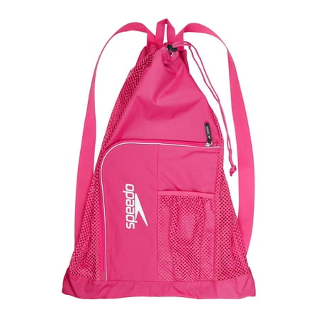 Speedo Swim Deluxe Ventilator Mesh Equipment Pool Gear Swimming Bag