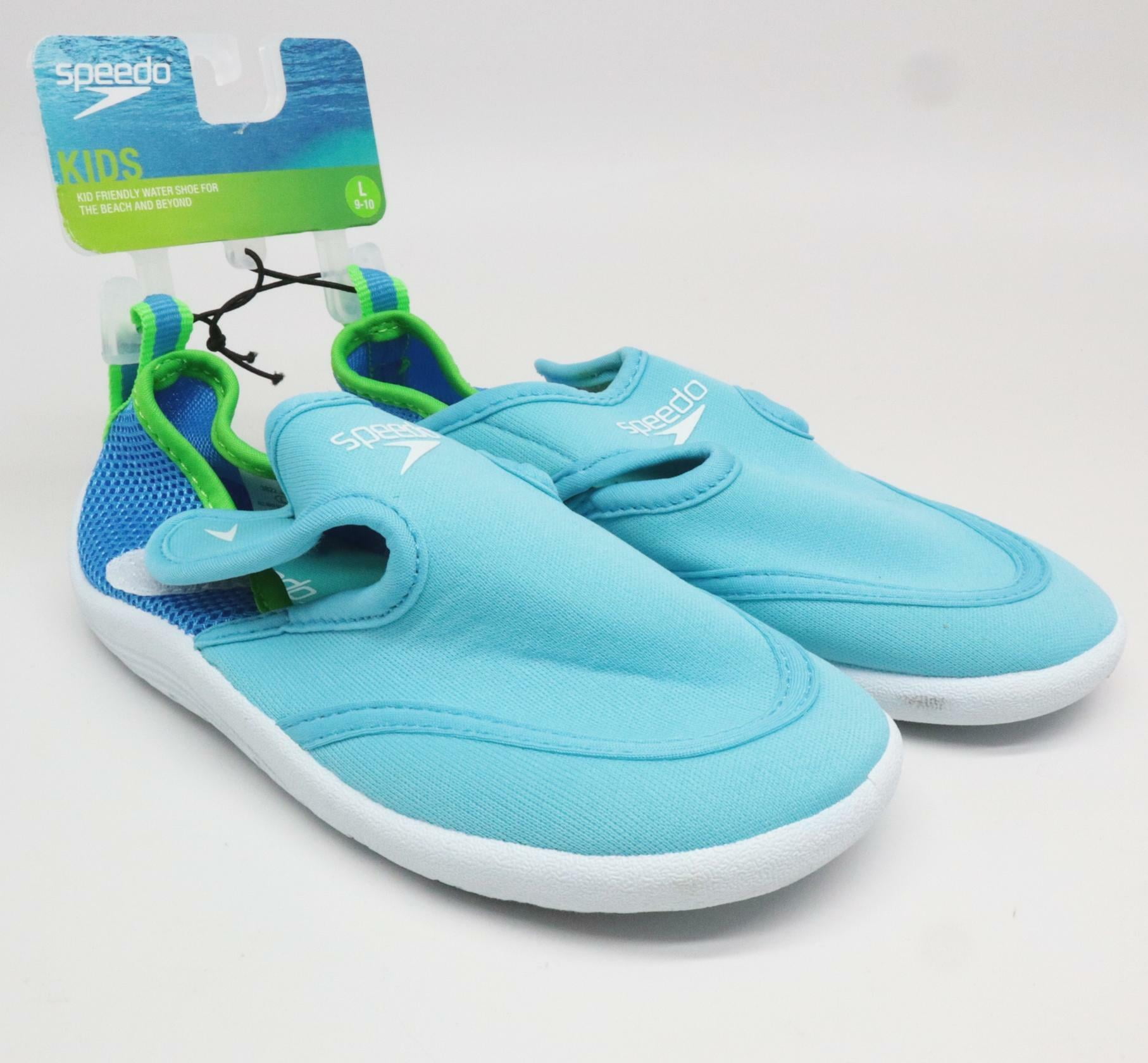 Speedo Toddler Boys' Hybrid Water Shoes Blue/Turquoise 9-10