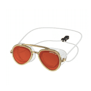 Speedo Unisex-Adult Swim Goggles Sunny G Mirrored Lens UV Protection Comfee Elastic Strap Swim Sunglass Goggles Speedo Speedo Goggles Aviator
