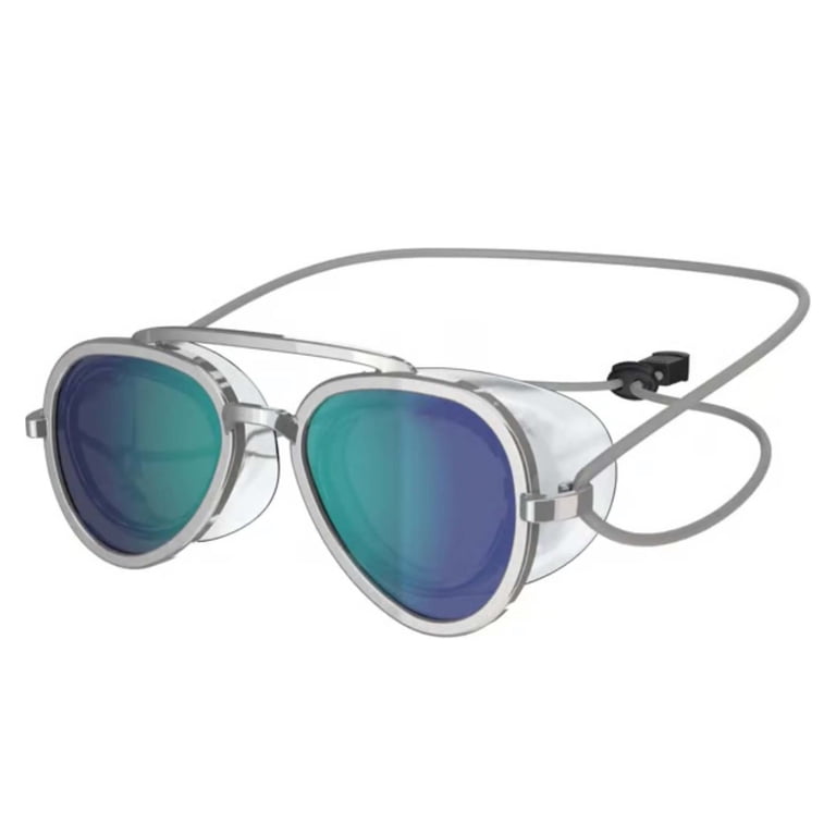 Speedo Hydropulse Mirror Swimming Goggles - Anti-Fog, UV Protection, Wide Vision & Super Soft Seals | Unisex Adult Swim Goggles For Training & Fitness