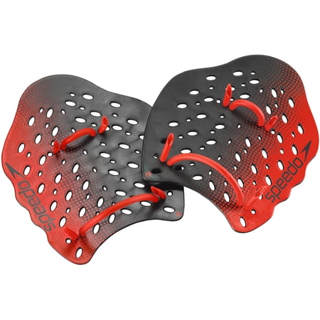Speedo Power Plus Paddles - Red - Medium
