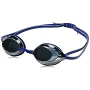 Speedo Vanquisher 2.0 Mirrored Swim Swimming Competition Goggle, Silver/Blue