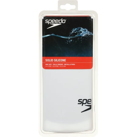 Adult Speedo Swim Cap Silicone White One Size