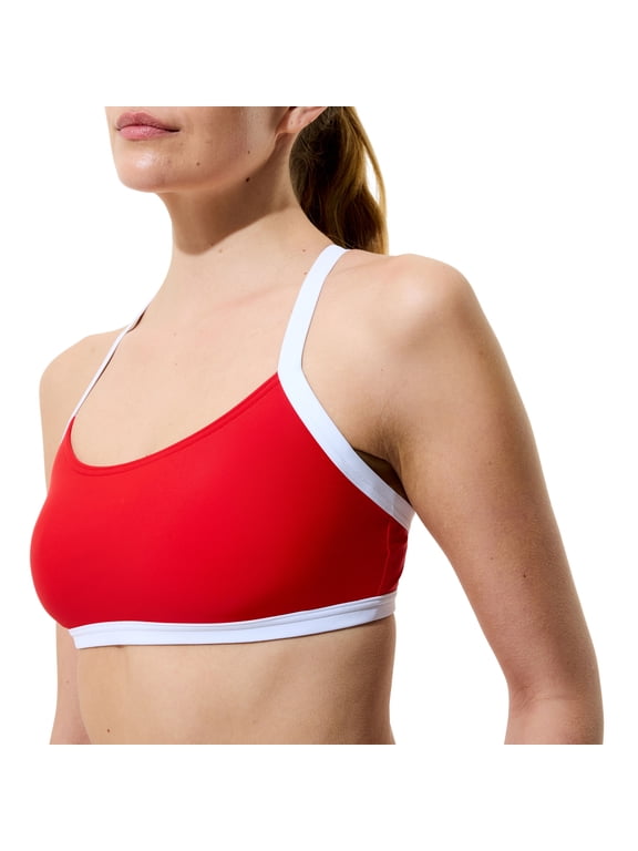 Women's Colorblock Bikini Top, Sizes XS-XXL