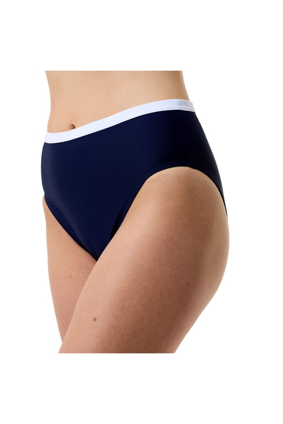 Women's High Waist Bikini Bottom, Sizes XS-XXL