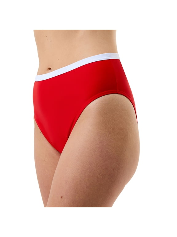 Women's High Waist Bikini Bottom, Sizes XS-XXL