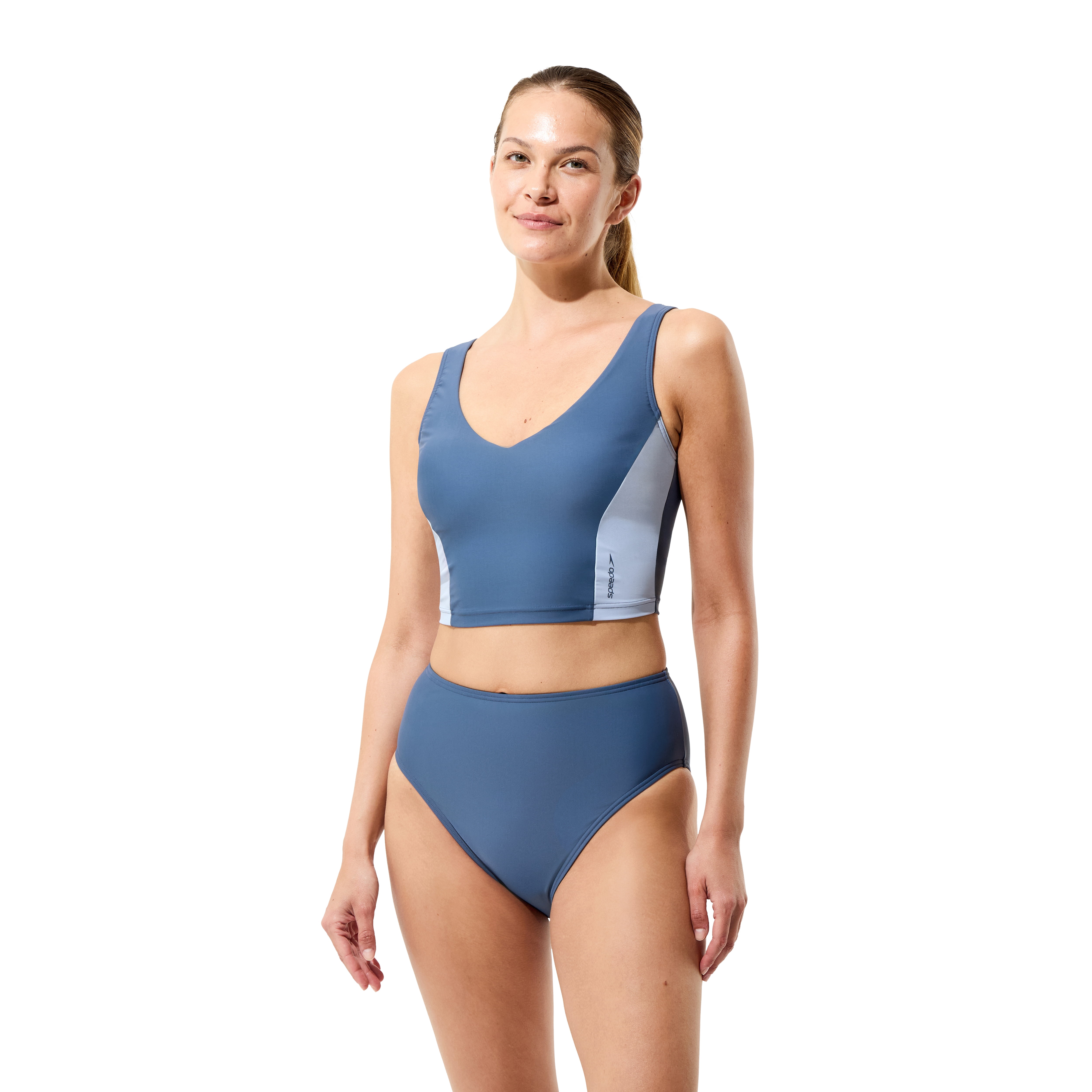 Speedo Women's High Waisted Bikini Bottom, Sizes XS - XXL