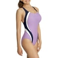 thumbnail image 1 of Speedo Women's Quantum Fusion Splice One Piece Swimsuit (Fairy Wren, 6), 1 of 3