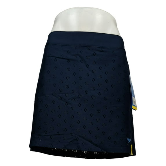 Speedo Women's Shorts Sz S Basic Woven Swim Skort Navy Blue