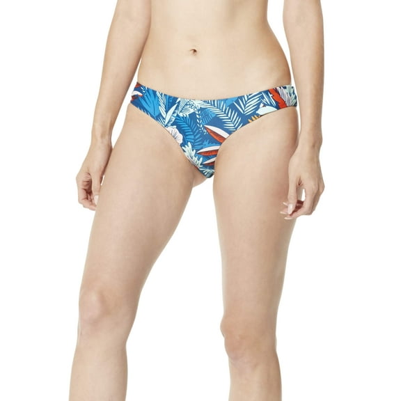Speedo Women's Swimsuit Bottom Bikini Xtra Life Piper Hipster, Multi, X-Small