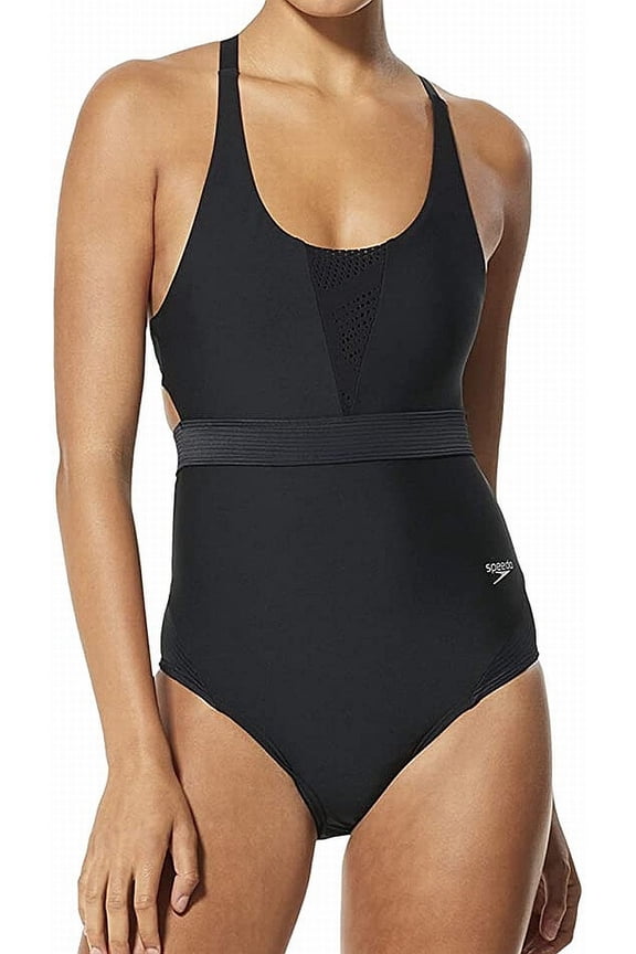 Women's Swimsuit One Piece Double Strap Precision Size 6