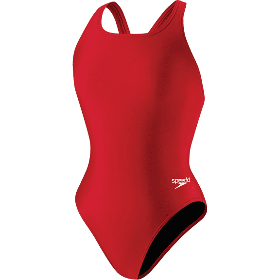 Speedo Women's Swimsuit One Piece Prolt Super Pro Red Size 10/36