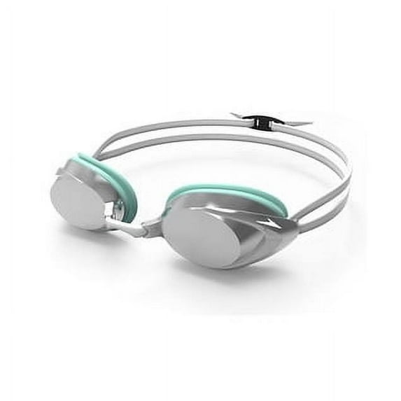 Speedo Women's Vanquisher 2.0 Mirrored Goggle (Silver Ice,Women,One Size)