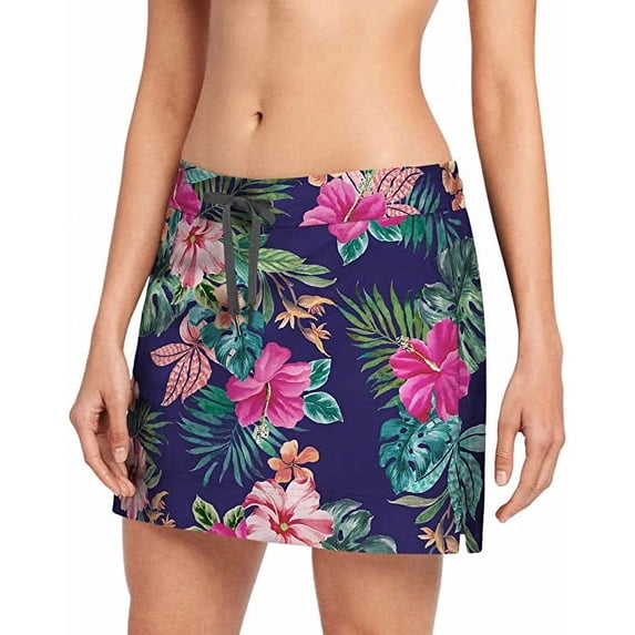 Speedo Womens Woven Swim Skort Skirt Active Wear
