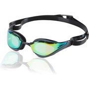 Speedo unisex-adult Swim Goggles Mirrored Fastskin Pure Focus