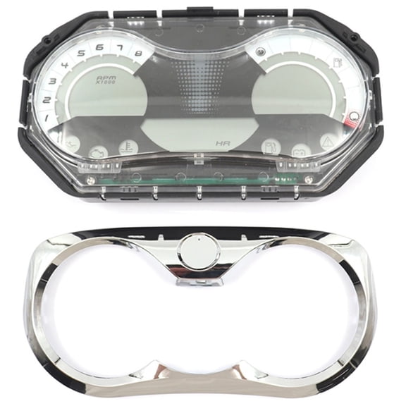 Speedometer Gauge Cluster With LCD & Chrome Bezel For Bezel 278002273 Accessorie