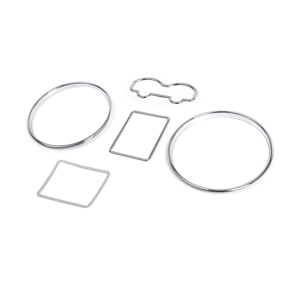 Speedometer Trim Speedometer Gauge Rings Set Dashboard Gauge Rings Trim Auto Interior Accessories