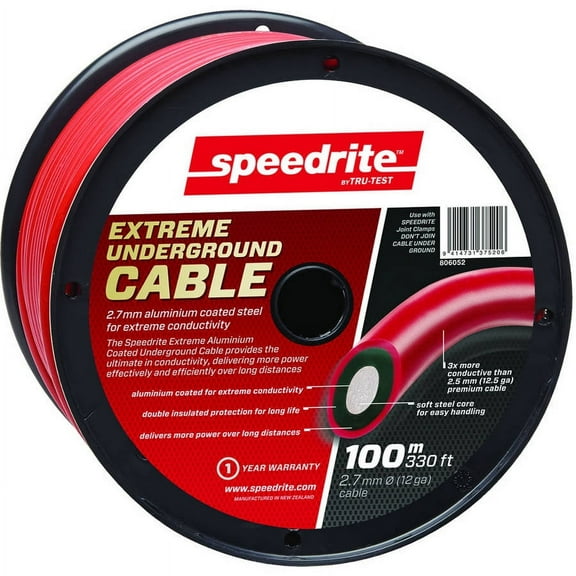 Speedrite - Extreme Underground Cable 10ga Aluminum, 330'