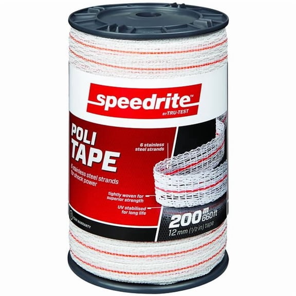 Speedrite SP016 660 ft. Polywire Roll Stainless Steel - White