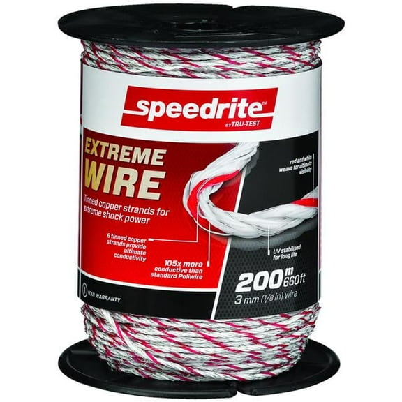 Speedrite SP040 660 ft. Extreme Poly Wire - White