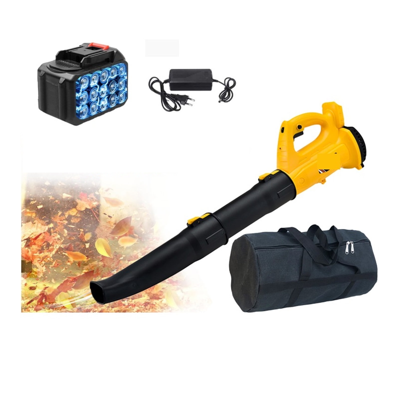 Speeds 320 CFM Industry Cordless Air Blower, Snow Leaf Sweeper Garden Part Tools, Lawn Care Dust For 21V Battery ,Powerful & Energy-Efficient