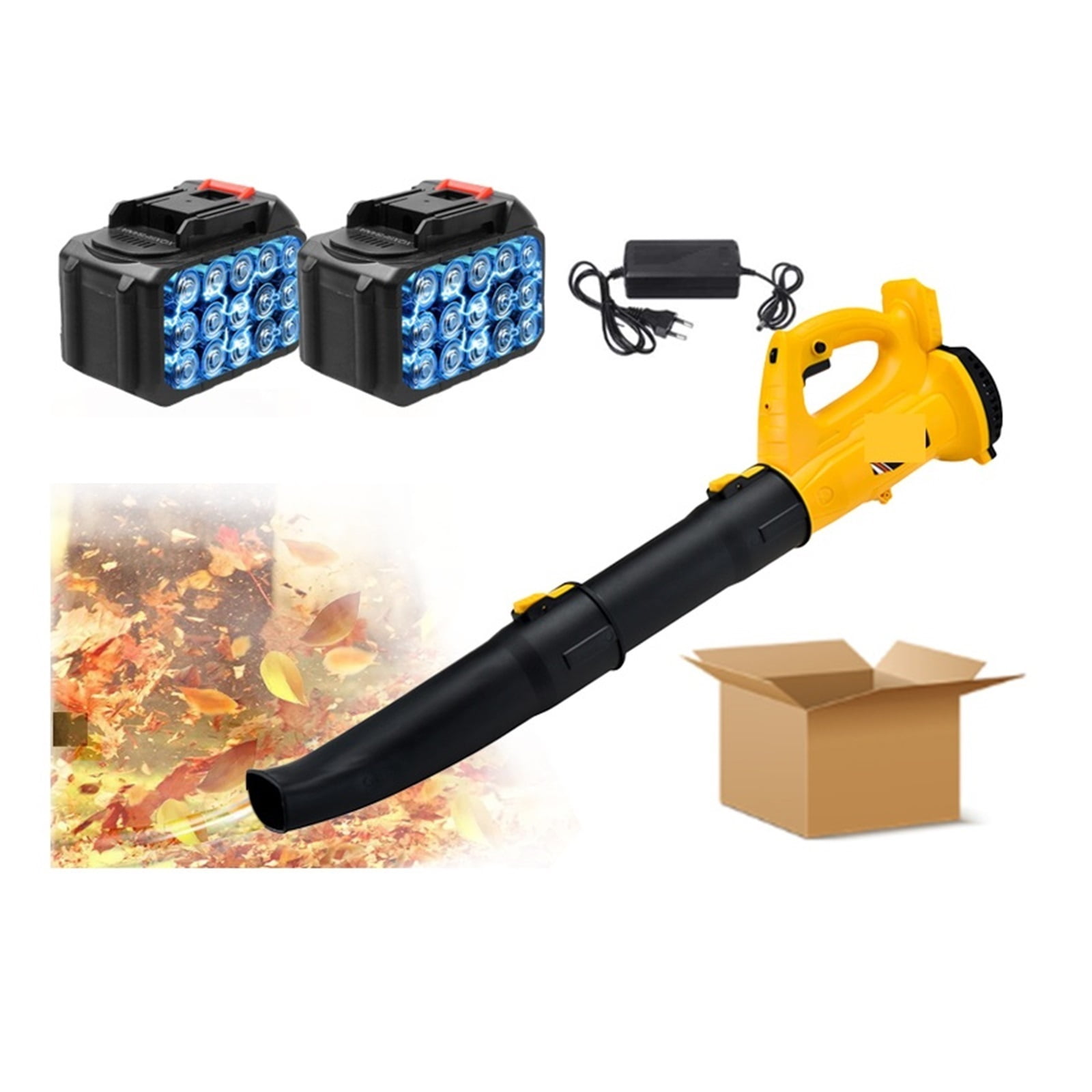 Speeds 320 CFM Industry Cordless Air Blower, Snow Leaf Sweeper Garden Part Tools, Lawn Care Dust For 21V Battery ,Powerful & Energy-Efficient