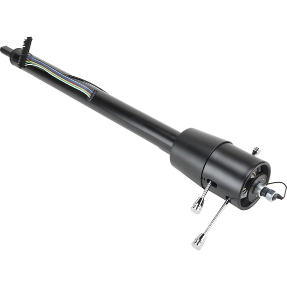 Speedway 1957 Chevy Tilt Steering Column, Floor Shift, Black