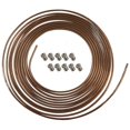 thumbnail image 1 of Speedway Motors 3/16" Nickel/Copper 25 Ft Brake Line/SS Nut Kit, 1 of 4