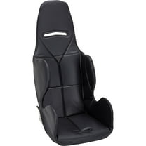 Speedway Aluminum 14 Inch Racing Stock Car Seat with Black Upholstery and 20 Degree Layback