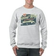 thumbnail image 1 of Speedway Classic - Retro Racing Car Graphic Men's Sweatshirt, 1 of 4
