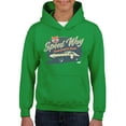 thumbnail image 1 of Speedway Classic - Retro Racing Car Graphic Youth's Hoodie, 1 of 4