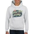 thumbnail image 1 of Speedway Classic - Retro Racing Car Graphic Youth's Hoodie, 1 of 4