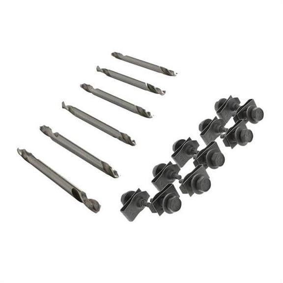 Speedway Double Ended 3/16" Drill Bits and Body Bolt Kit