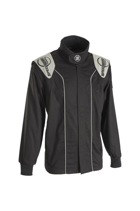 Speedway Double-Layer SFI-5 Racing Suit Jacket, Grey Medium