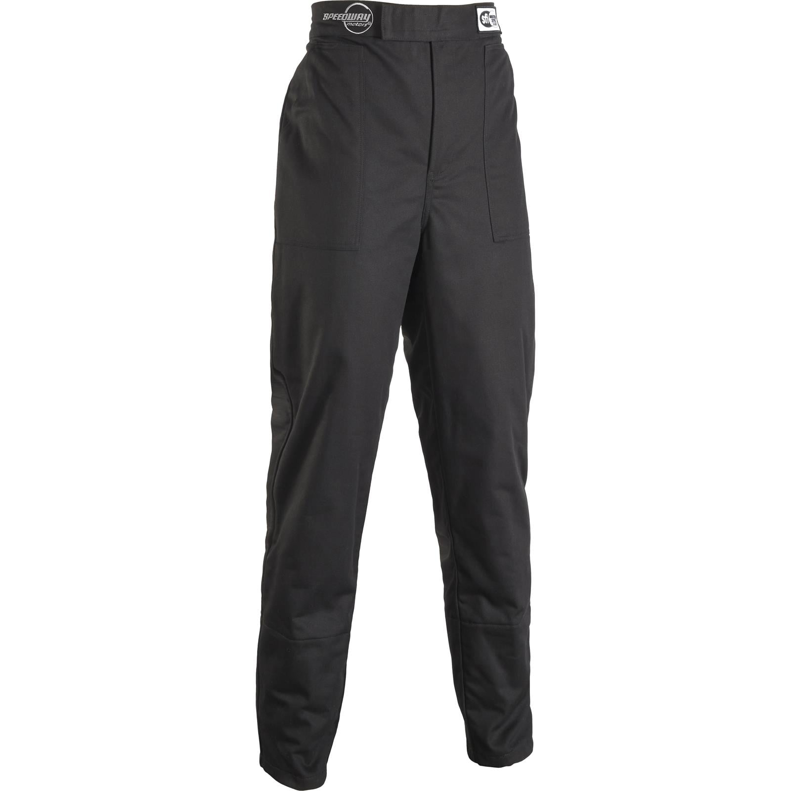 Speedway Double-Layer SFI-5 Racing Suit Pants, Black Medium