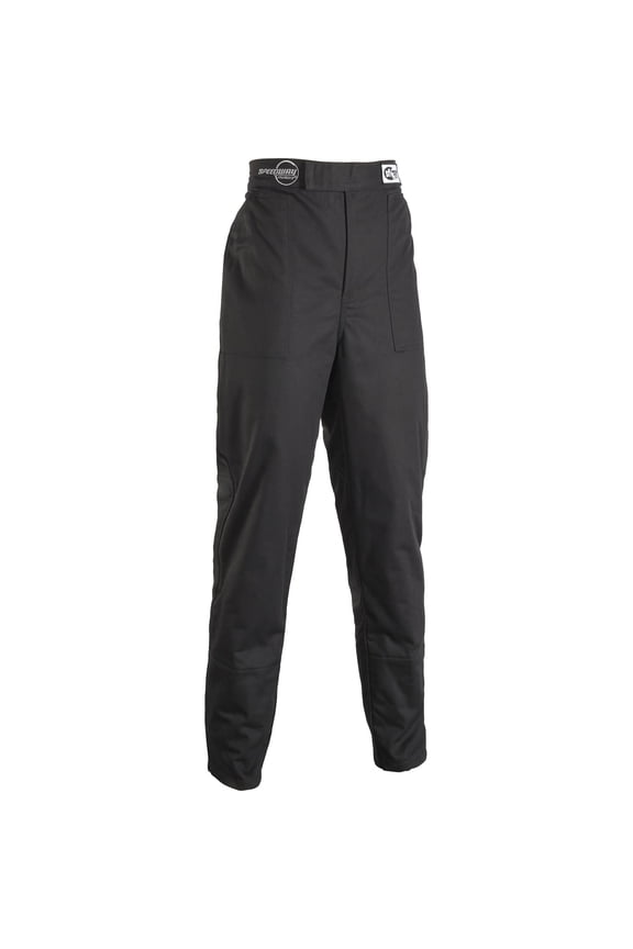 Speedway Double-Layer SFI-5 Racing Suit Pants, Black XXL