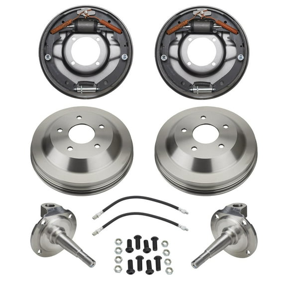Speedway Early Ford Spindle/Bendix Drum Brake Kit
