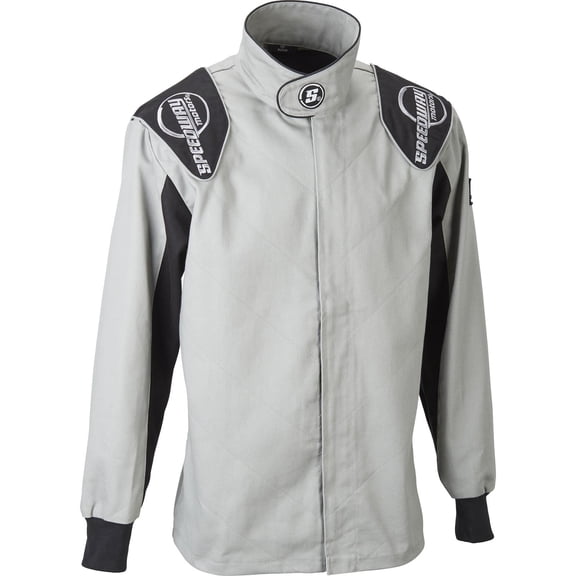 Speedway Economy SFI-1 Racing Suit Jacket, Grey Medium
