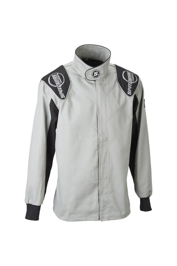 Speedway Economy SFI-1 Racing Suit Jacket, Grey Medium