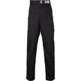 thumbnail image 1 of Speedway Motors Economy SFI-1 Fire Resistant Racing Suit Pants, FRC Material, Elastic Cuffs, Adjustable Waist, TPP 6 Rated, Suitable for All Racing Types, Black, Medium, 1 of 7