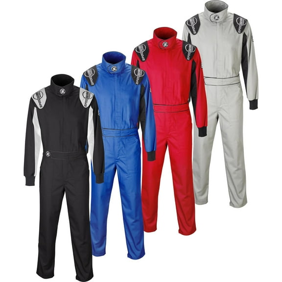 Speedway Economy SFI-1 Suit, Grey Small